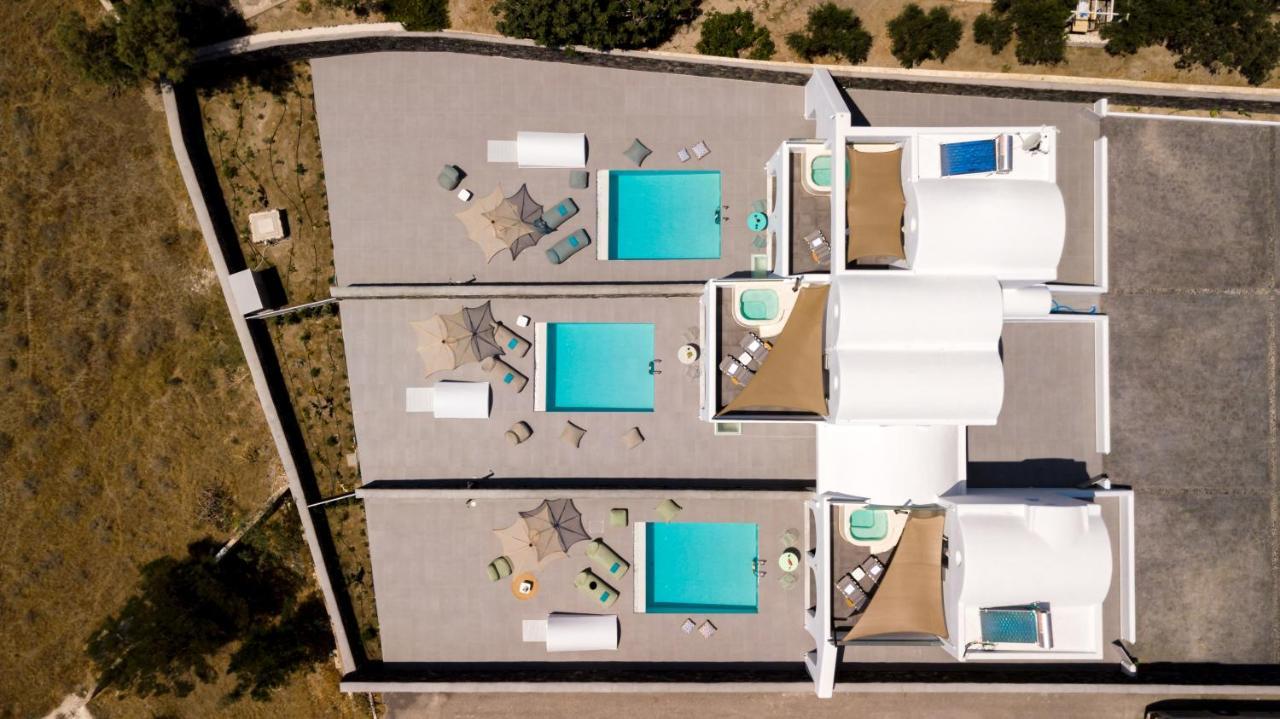 Modern Dome Homes Of Santorini Perissa  Exterior photo